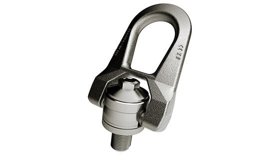 Stainless steel double swivel lifting ring SS.DSR