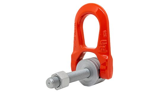Double swivel lifting ring DSR with long bolt