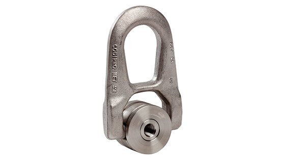 Female stainless steel double swivel lifting ring SS.FE.DSR