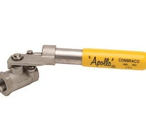 Stainless Steel Ball Valve with Spring Return Handle