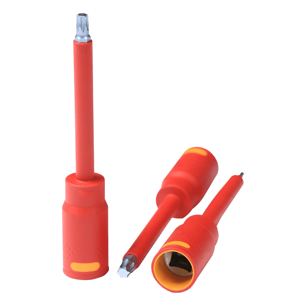 Insulated Deep Socket 1/4 4 mm