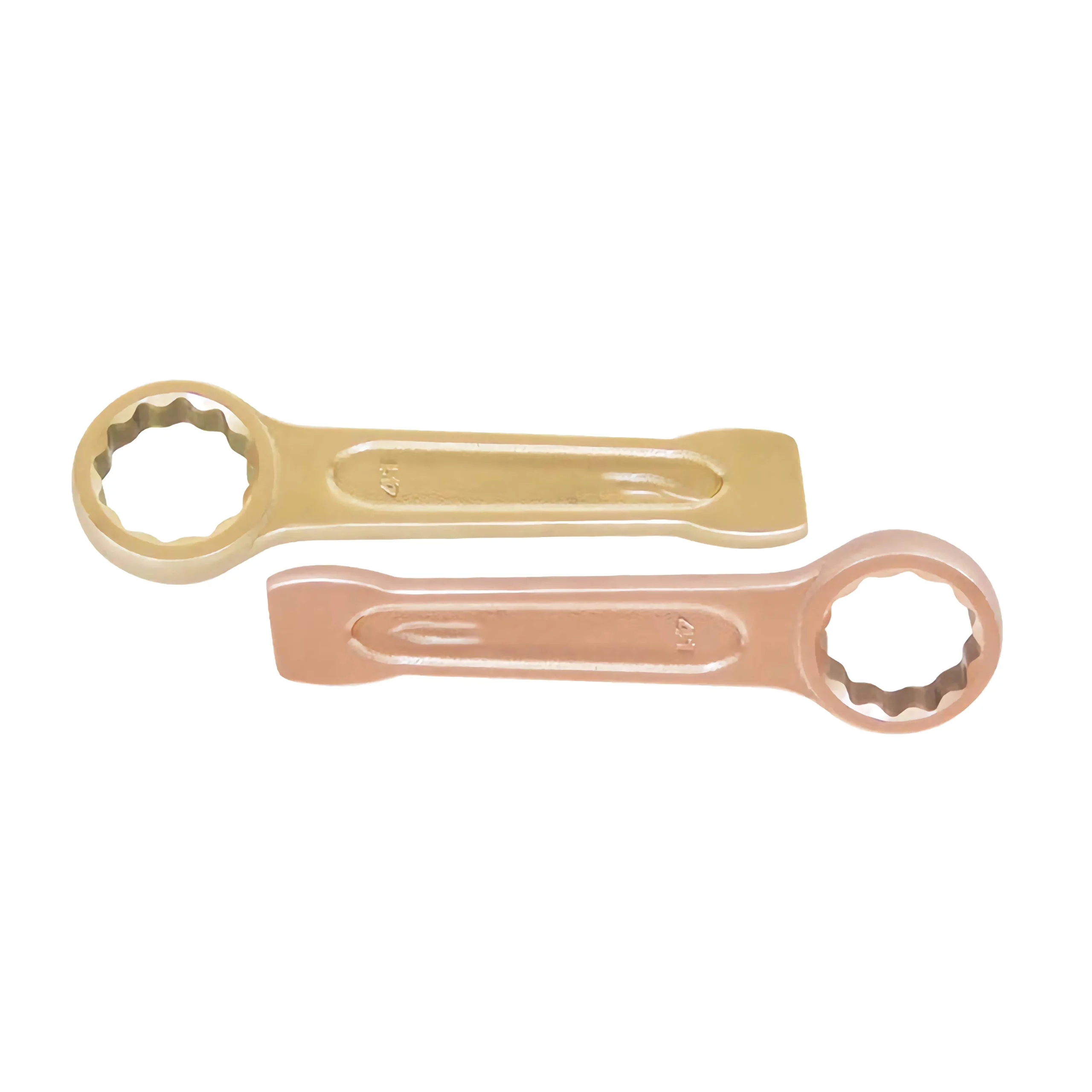 Non-Sparking AlBr Slogging Ring Spanner 17mm