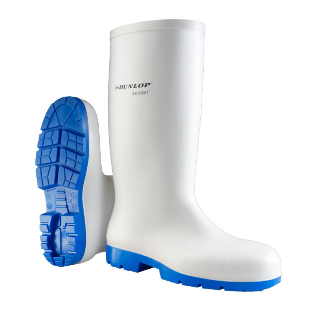 Dunlop Acifort Classic+ safety White/Blue