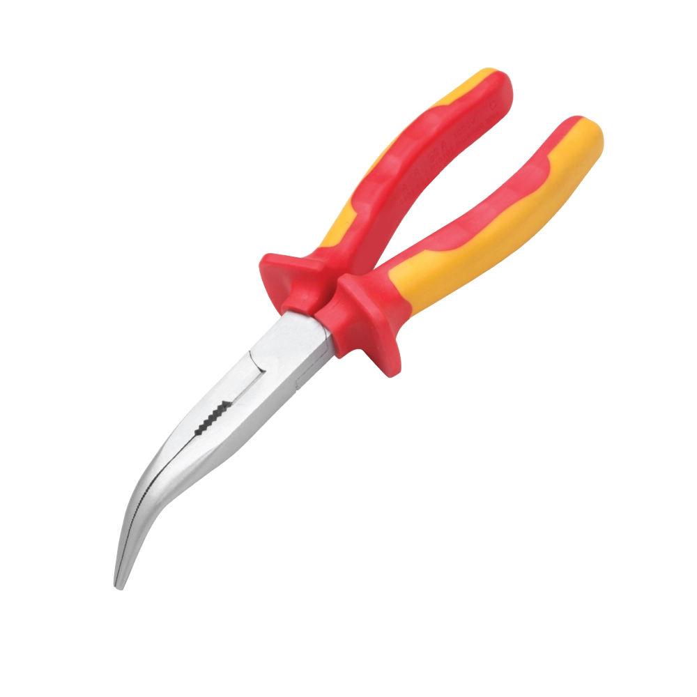 Insulated Curved Nose Cutting Plier 160mm