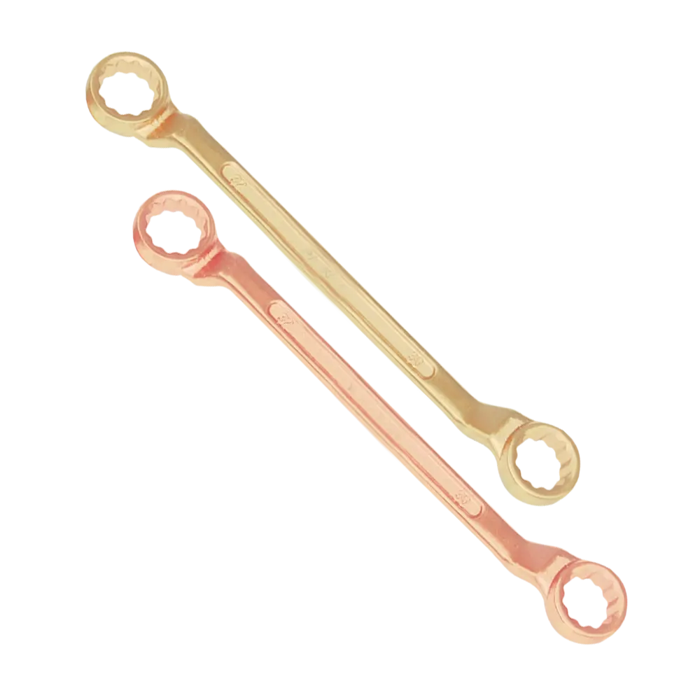 Non-Sparking AlBr Double Ended Ring Spanner 6*7