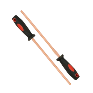 Non-Sparking BeCu Round File 6 Inch